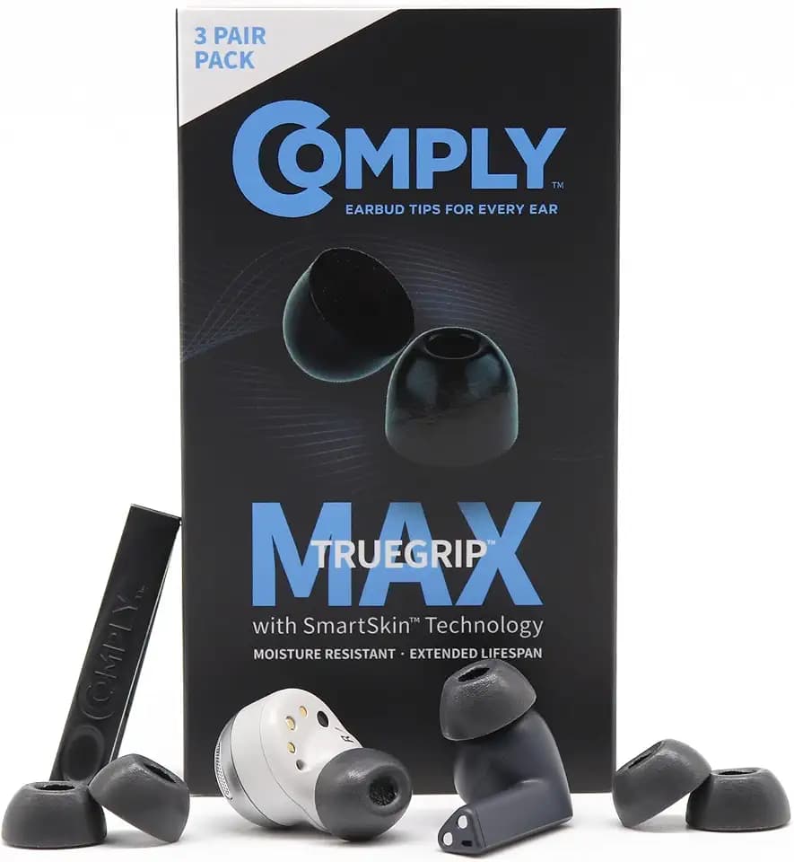 Comply TWo-220-C TrueGrip MAX Memory Foam Ear Tips