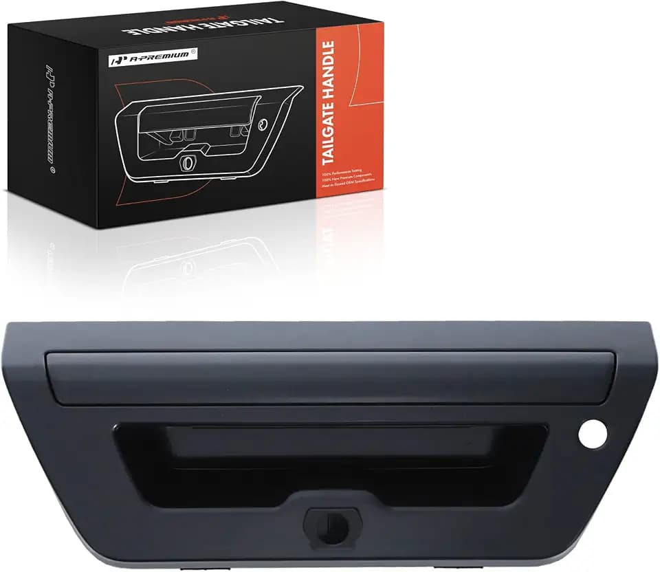 A-Premium Tailgate Handle w/Camera Hole Compatible with Ford