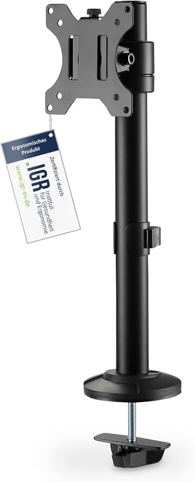 DIGITUS Monitor Halterung 1 Monitor – Säulenhalterung – 15-32 Zoll
