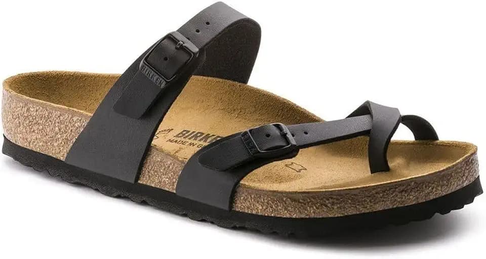 Birkenstock Mayari Pearl Weiß Birko-Flor Graceful