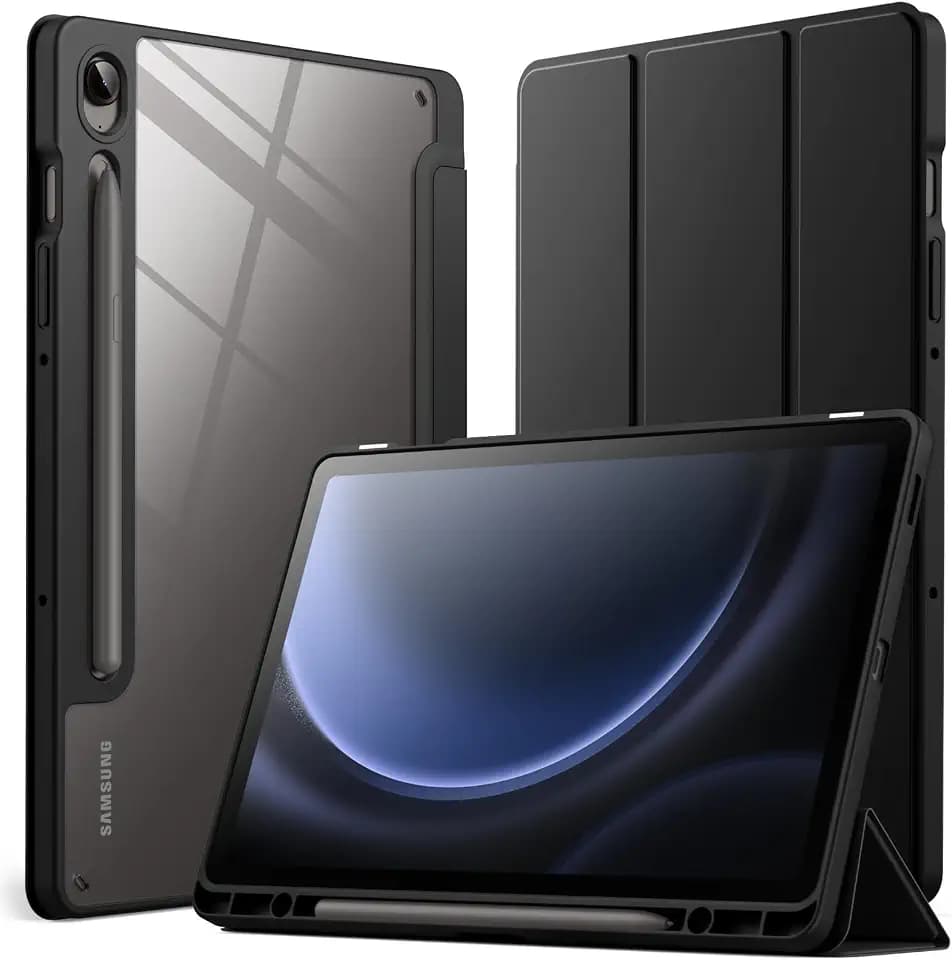 JETech Case for Samsung Galaxy Tab S10 Lite/S10 FE/S9 FE 10.9", Black