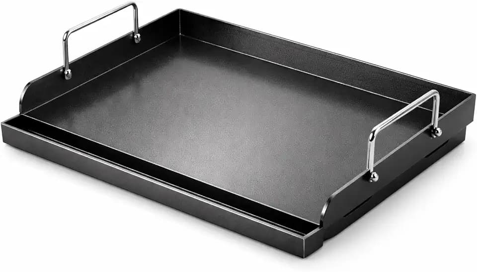 Utheer 17 x 13 Ceramic Nonstick Flat Top Griddle for Gas Grill and Stove