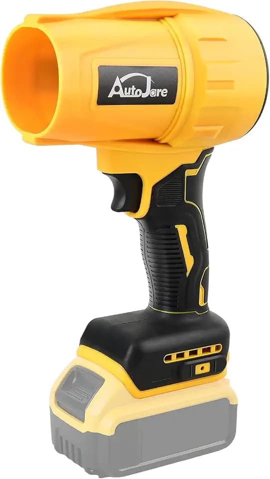 Cordless Leaf Blower Compatible with Dewalt 20V Battery Variable Speed Brushless Handheld Jet Fan for Home Cleaning, Car, Outdoor, Lawn Care (NO Battery)