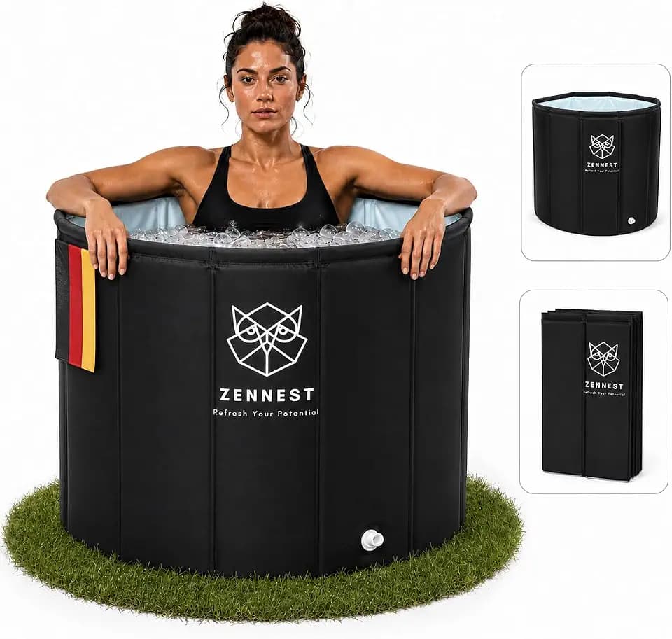 Upgrade Eistonne 8 Lagen Extra Stark – Faltbare Badewanne, Deutsches Design