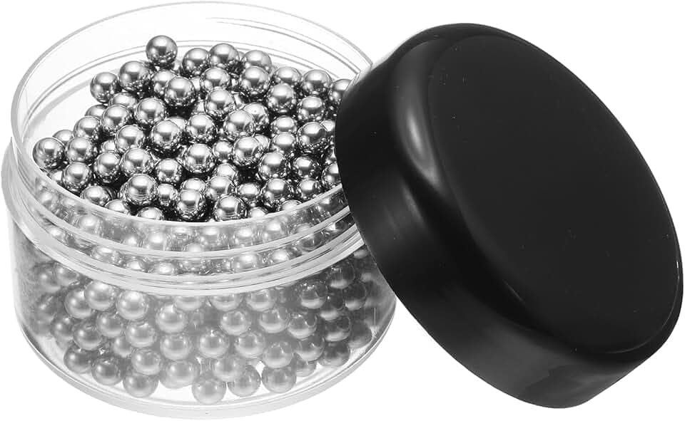QUARKZMAN 500 Stück 4,5 mm Kugellagerkugeln aus 304 Edelstahl G100