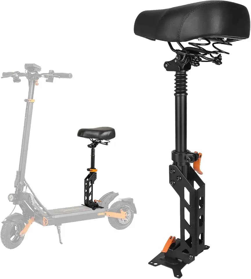 Sitz, Stoßdämpfendes Kissen für KuKirin G2 Pro DB Elektroscooter Sitz mit Abnehmbares Design Klappbar Sattel für E Scooter Stoßdämpfendes Kissen für Langstreckenradfahren