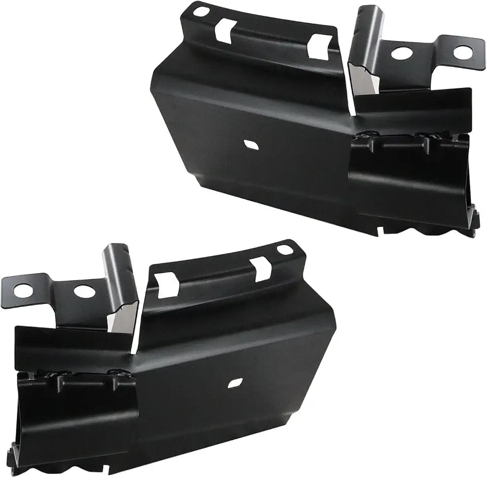Set of 2 Bumper Bracket Front Left And Right Side Compatible With 2003-2021 Chevy Express 2500 Replacement For 15757010, 15757009