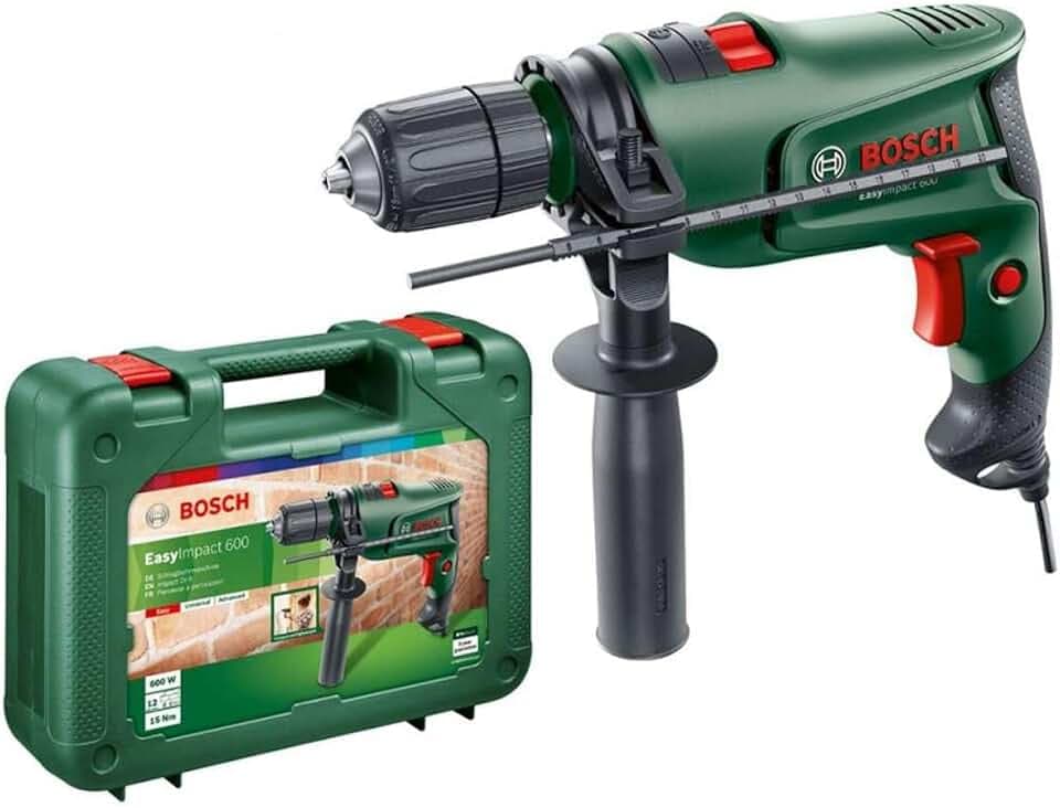 Bosch Netz Schlagbohrmaschine EasyImpact 600 von Bosch (600 Watt, Koffer)
