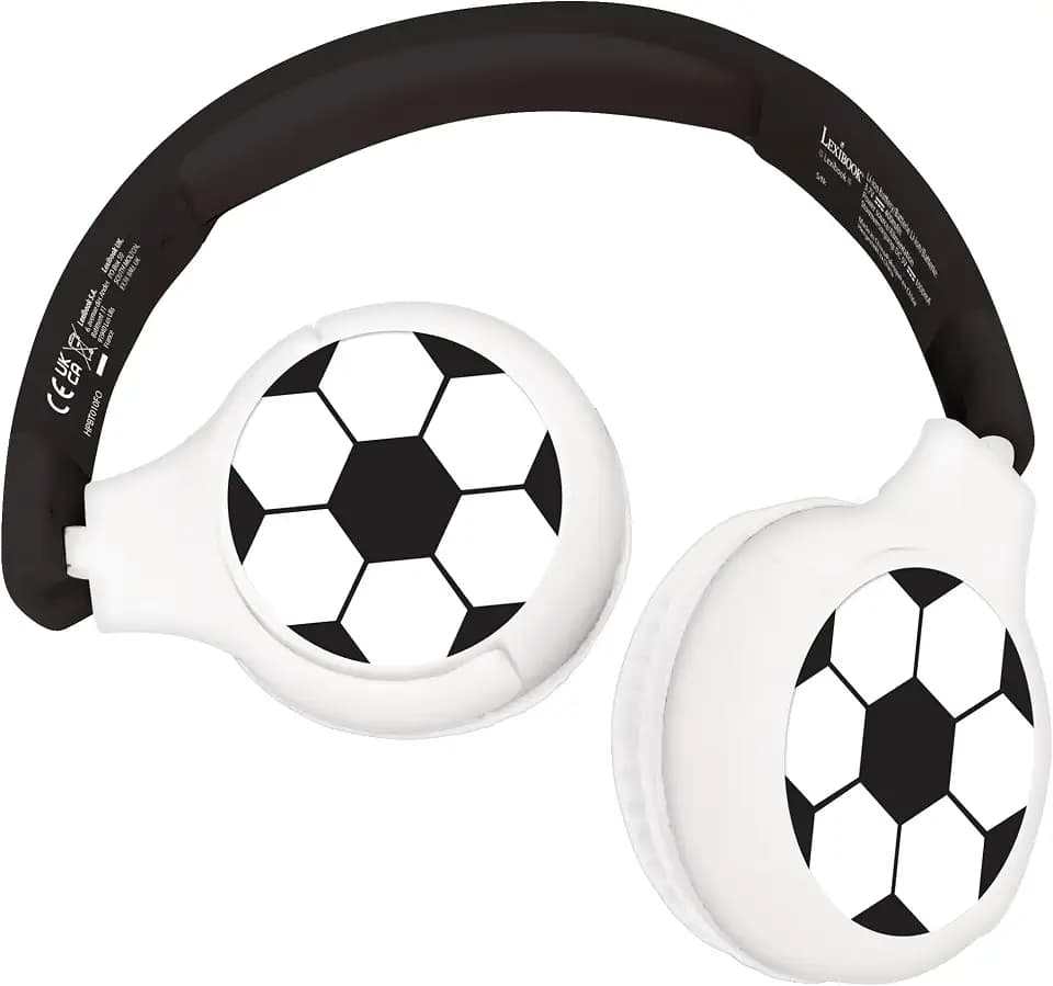 Lexibook, Fußball, Bluetooth-Kopfhörer, HPBT010FO