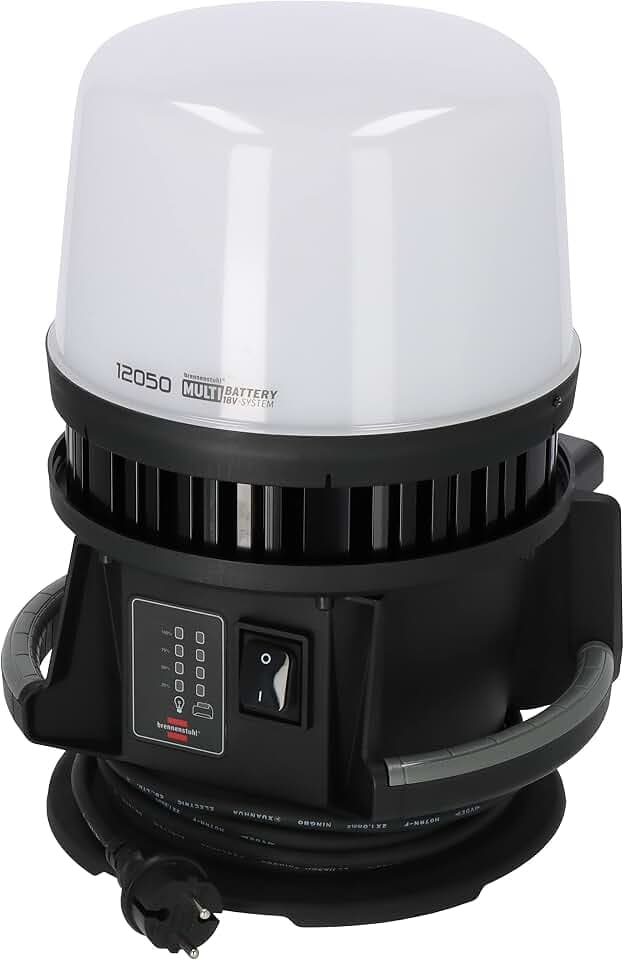 Brennenstuhl Professional Multi Battery LED 360° Hybrid Baustrahler