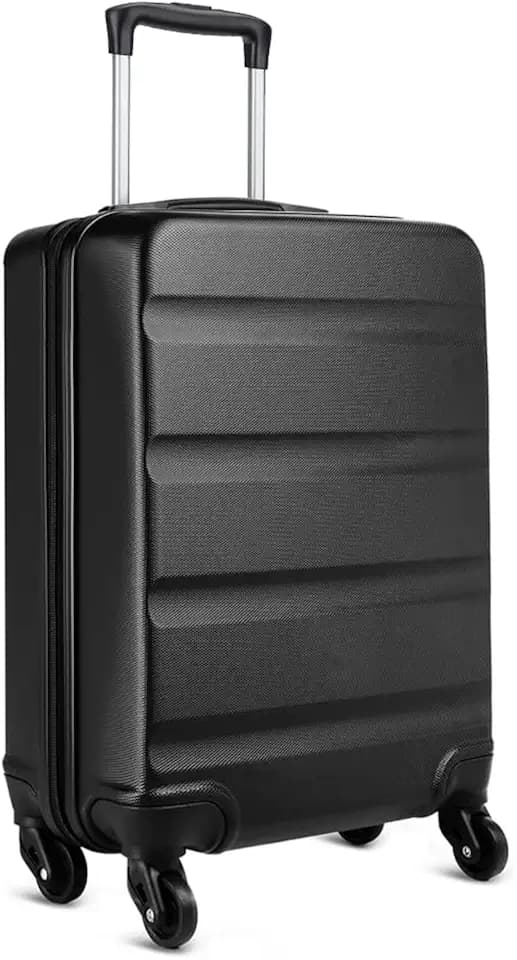 KONO Handgepäck Trolley 55x38x20cm Leicht Koffer mit Rollen