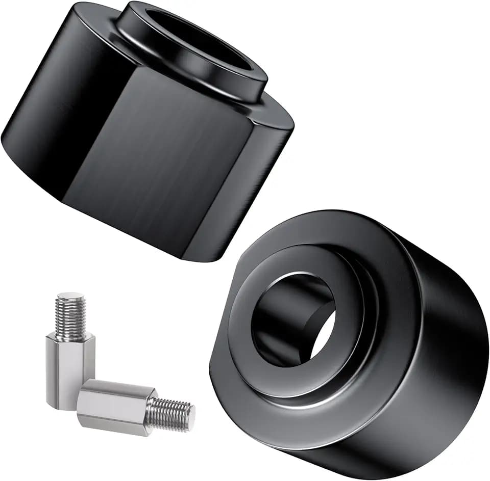 EVIL ENERGY 3" Front Leveling Lift Kit Suspension Strut Spacers, Black