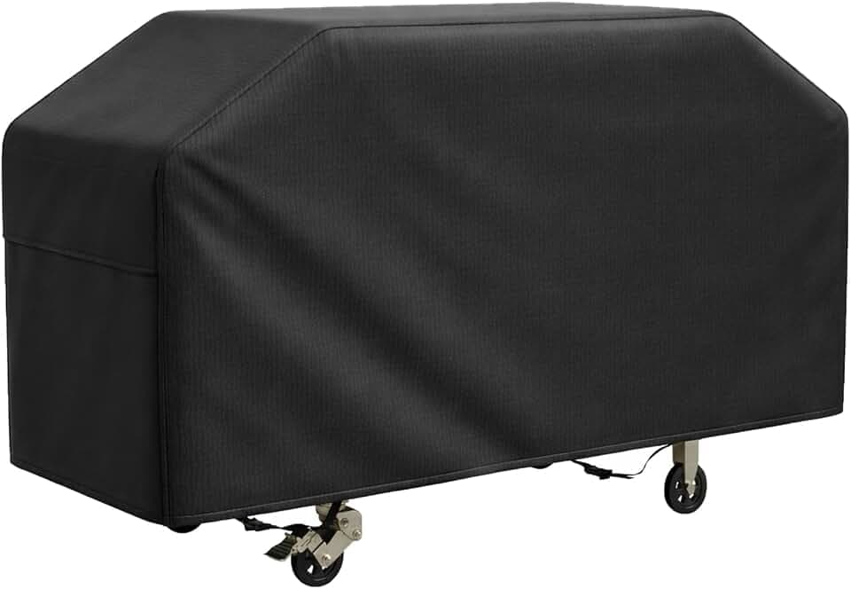 Grill Cover for Outdoor Grill,600D Heavy Duty Bbq Cover for Blackstone 36" Griddle,Waterproof Grill Cover with Air Vent and Click-close Straps,Fit More 4-Burner Flat Oven Griddle without Hood