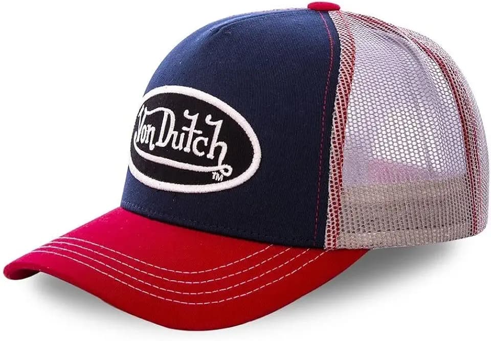 Von Dutch Cap Herren und Damen, Trucker Colors, Rot MAR