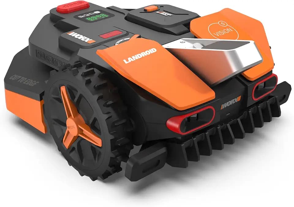 WORX Landroid Vision WR202E, Mähroboter ohne Begrenzungskabel, 250 m²