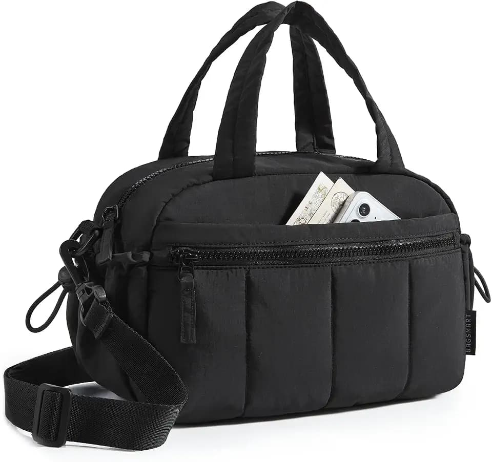 BAGSMART Duffle Bag for Travel, Gym Bag for Women, Weekender Carry on