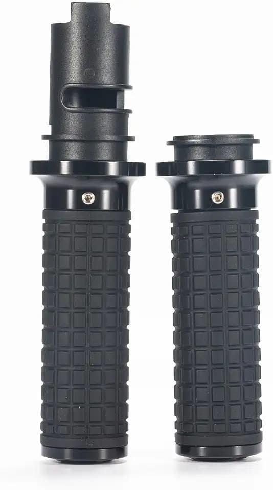 Motorcycle CNC Hand Grips Aluminum Rubber Handlebar Hand Grips for Harley Davidson FLHXSE & FLTRXSE 2023-,FLHX, FLTRX & FLTRXSTSE 2024-,FLFB, FLHC, FXBB, FXBR, FXLRS & FXLRST 2025-