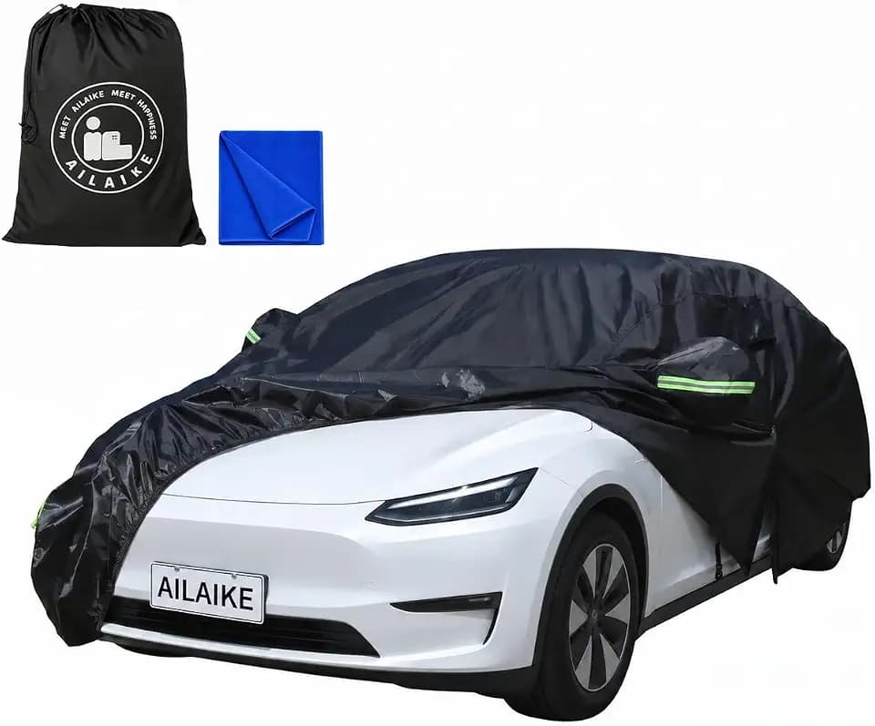 Car Cover Waterproof All Weather Custom Fit for Model Y.