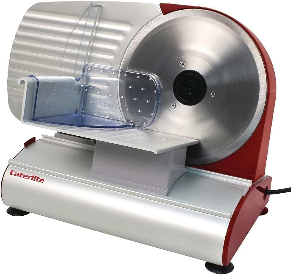 Caterlite Fleischschneidemaschine 19cm, Rosa