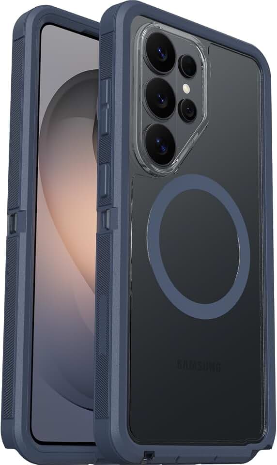 OtterBox Defender Pro XT Hülle, Samsung Galaxy S26 Ultra, Transparent/Blau