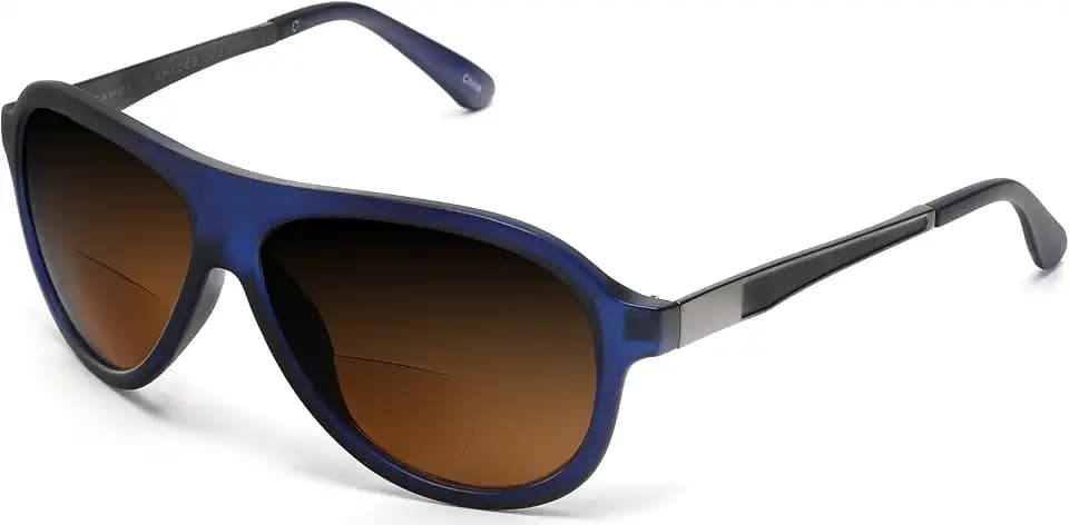 SAMBA SHADES Bifocal Readers Pilot Military Cool Factor Sun-shade Sunglasses