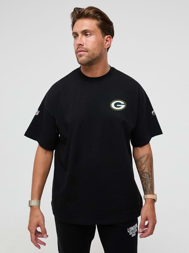 OOSC Herren Green Bay Packers T-Shirt T-Shirt (1er Pack)