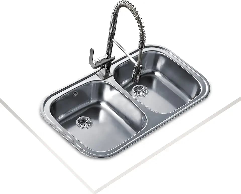 Doppelspülbecken Teka 11107028 STYLO 2C Edelstahl