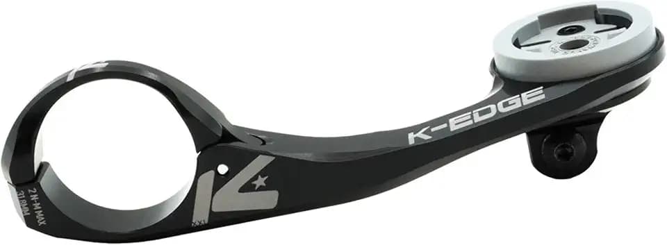 K-Edge MAX XXL Bicycle Computer Combo Mount, for Wahoo GPS Devices, Black