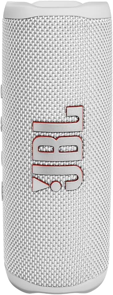 JBL Flip 6 Tragbarer Bluetooth-Lautsprecher - Weiß