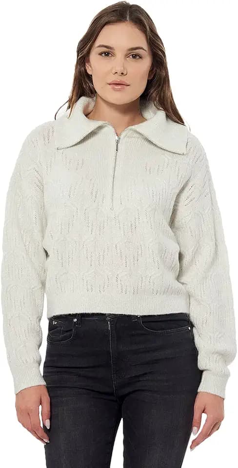 KAPORAL Damen Fail Damen Pullover - Modell Fail - Farbe: Petrol- Größe L