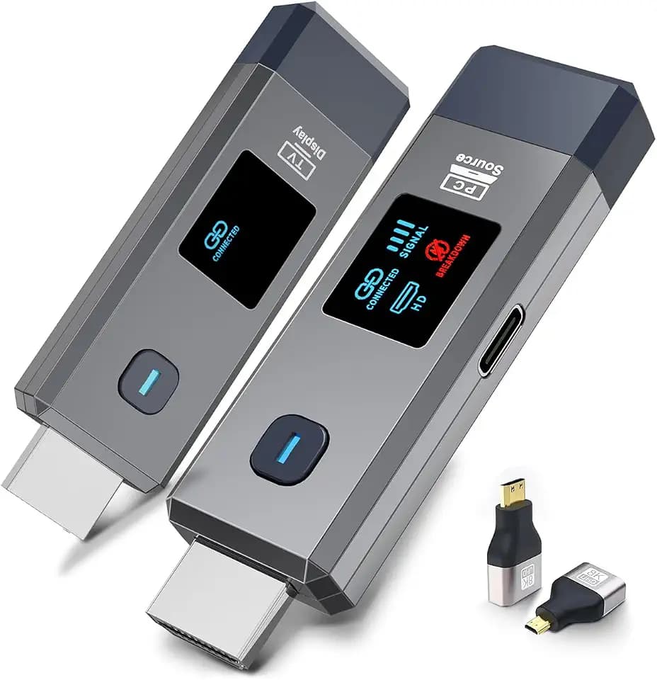 Wireless HDMI Transmitter and Receiver 328ft/100m Extender 1080P Output