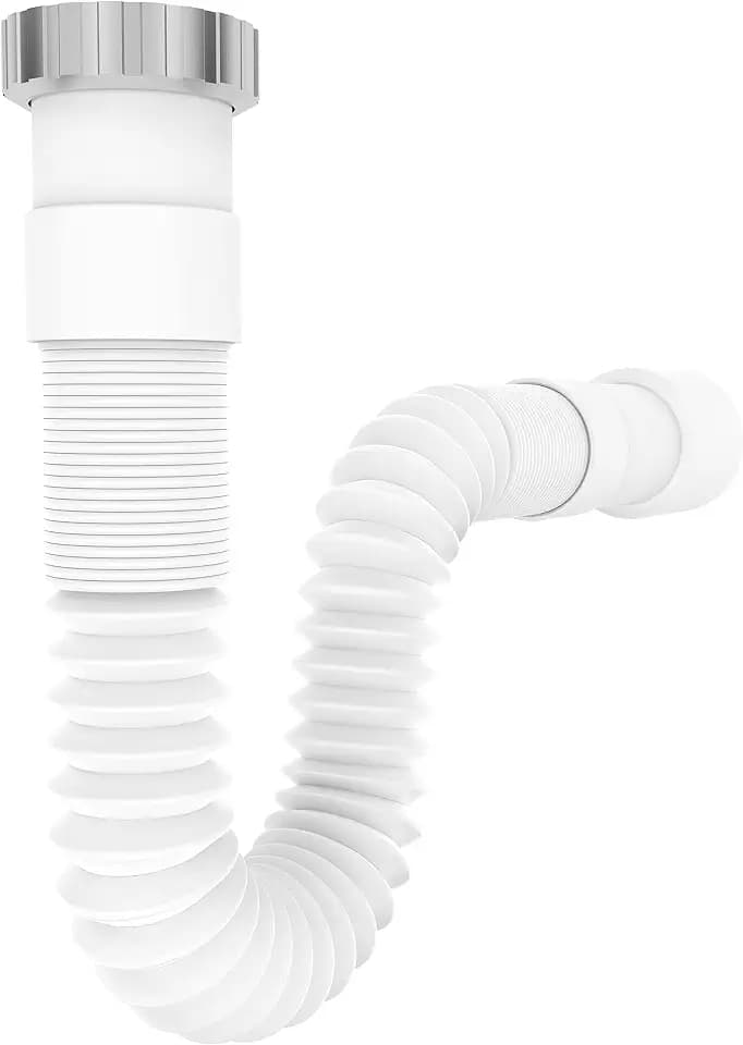VARIOSAN Flexibler Ablaufschlauch für die Küche 14931, 1 1/2" x 40/50 mm