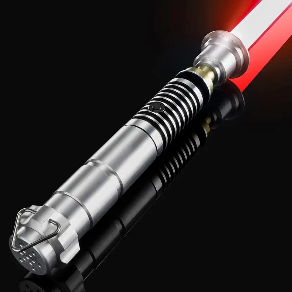 BSTSABER Upgrade App Control Lk Lightsaber, Smooth Swing 34 Sets Sound Effects 12 Light Effects and 16 Colors Change, Metal Dueling Light Saber for Adults Cosplay Gift (Pixel-LK)