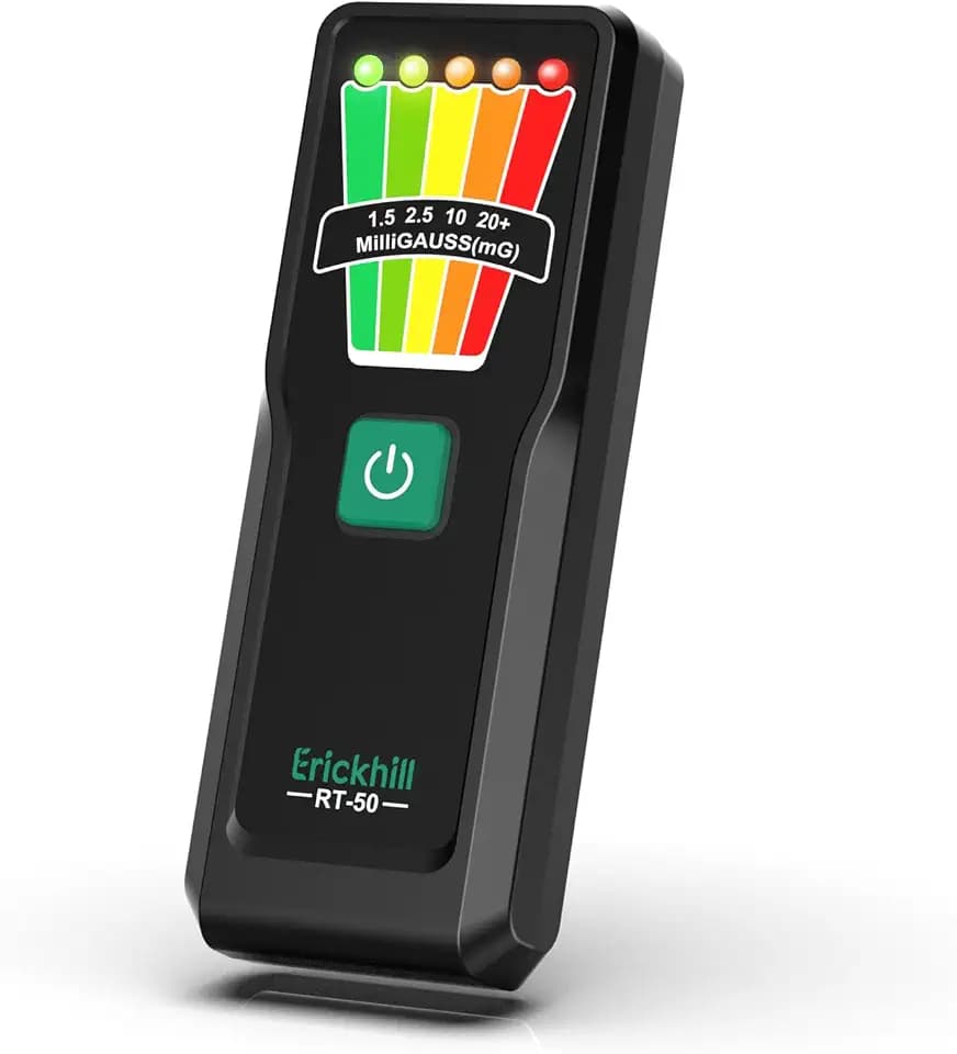 ERICKHIL Handheld EMF Meter, 5-Level LED Alerts,Ghost Hunting Equipmen