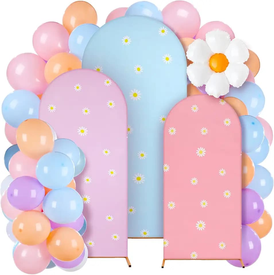 Foilswirl 34 Pieces Dog Theme Balloon Arch Backdrop Cover Kit