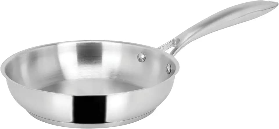 Sitram 711601, Charleston Pfanne, Edelstahl, Durchmesser 20 cm, für alle Herde, auch Induktionsherde