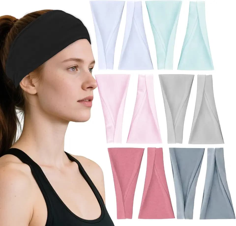 Headbands for Women Wide Fashion Sports Hair Bands