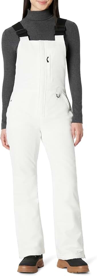 Amazon Essentials Women's Regular-Fit Water-Resistant Insulated Ski Bib