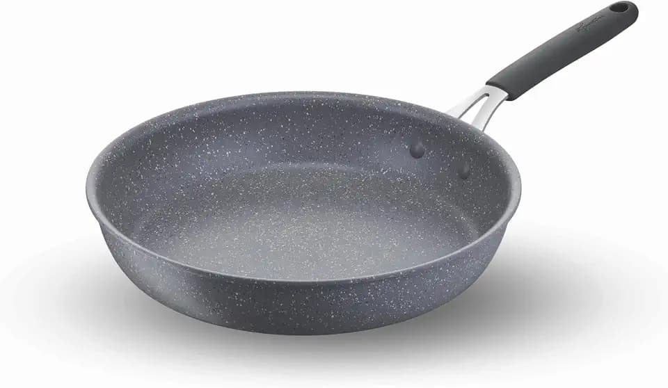 Lagostina Tempra® Mineral 012163040124 Bratpfanne 24 cm mit mineralischer Beschichtung, antihaftbeschichtet, leicht zu reinigen, induktionsgeeignet