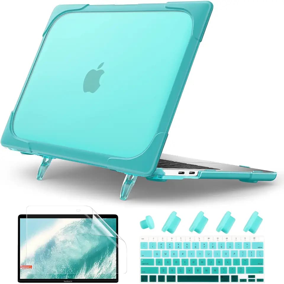 Batianda Heavy Duty Case for MacBook Air 13 Inch 2018-2020, Blue