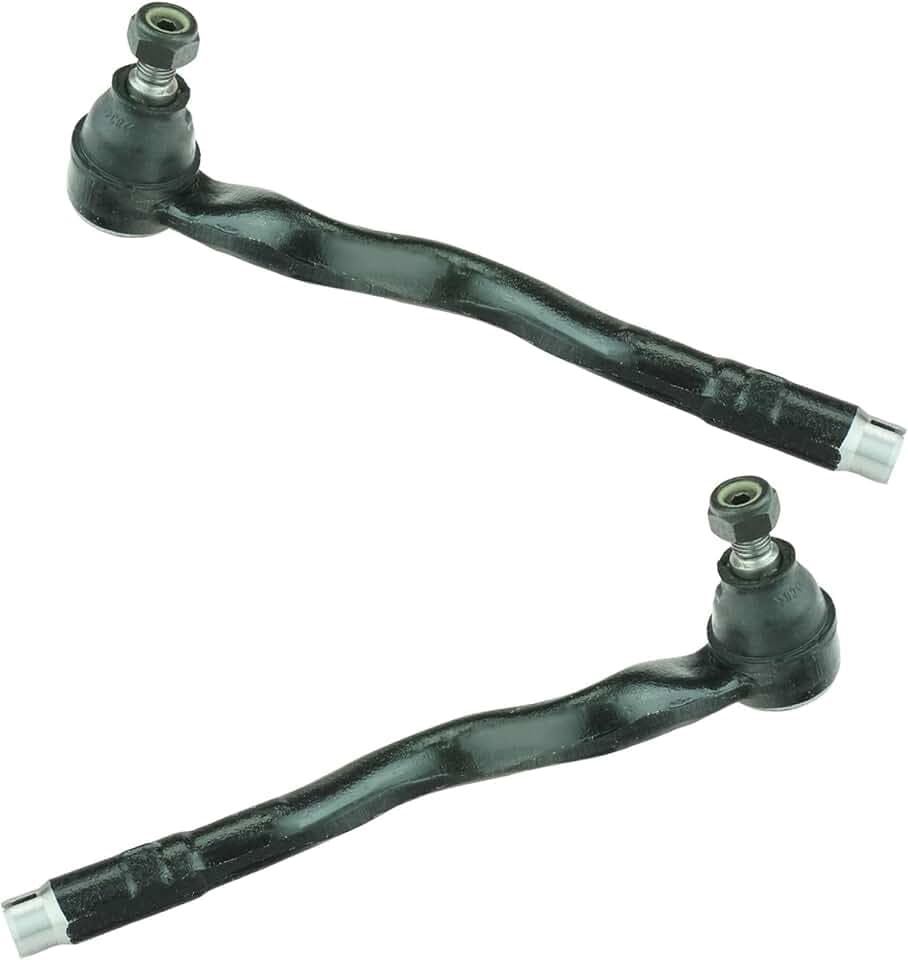 TRQ Outer Driver and Passenger Side Tie Rod Set 2 Piece
