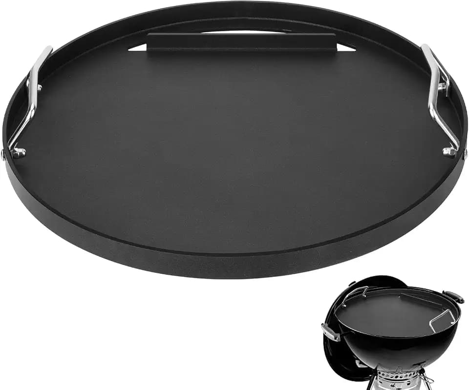Full-Size Griddle Inserts for Weber 18" Charcoal Grills