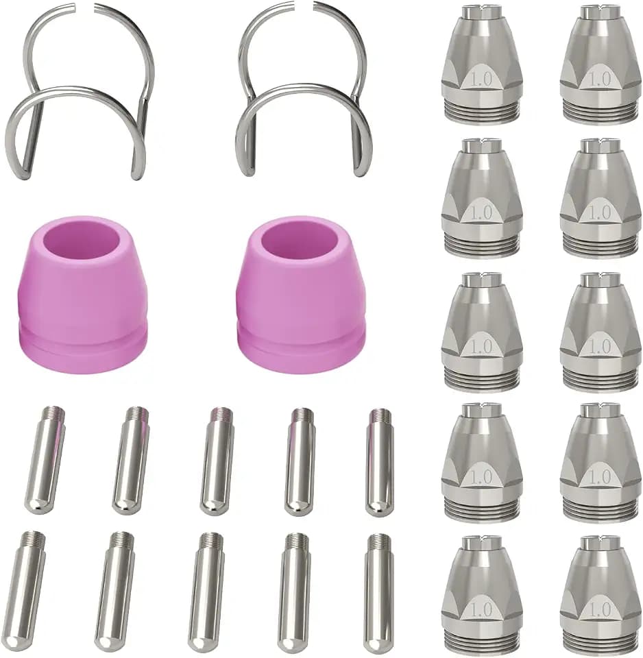 ARCCAPTAIN AG-60 Plasma Cutter Torch Consumables, 24Pcs .040''