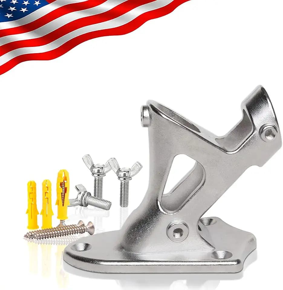 304 Stainless Steel Flag Pole Holder for 1" Flag Pole