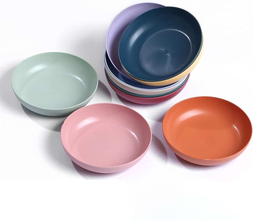 Kunststoffplatten 10Stück 14cm Leichte Plastik Kleines Vorspeisen Set