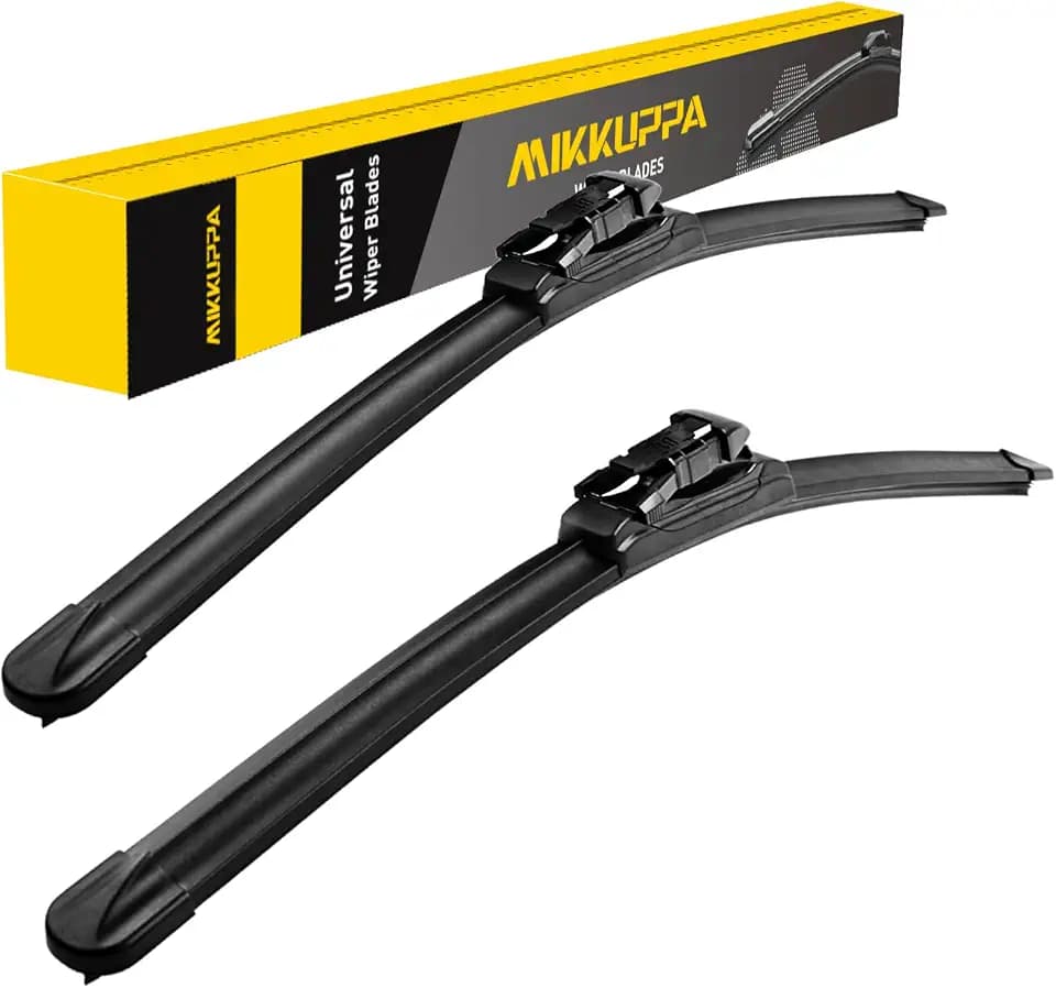 MIKKUPPA 28"+28" Front Wiper Blades, Replacement for 2013-2020 Ford Escape, 2015-2020 Edge, 2012-2018 Focus - All Season Windshield Wiper Blades, Pack of 2