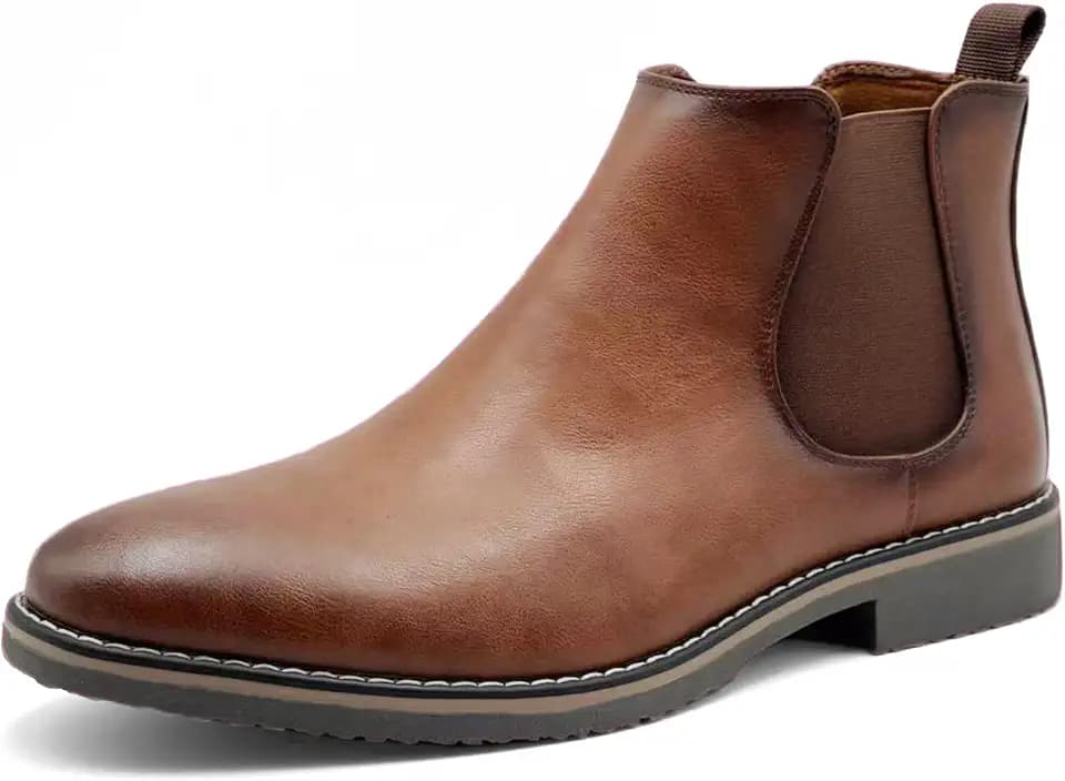 Men's Chelsea Boots, Smart Casual Slip On Ankle Boots