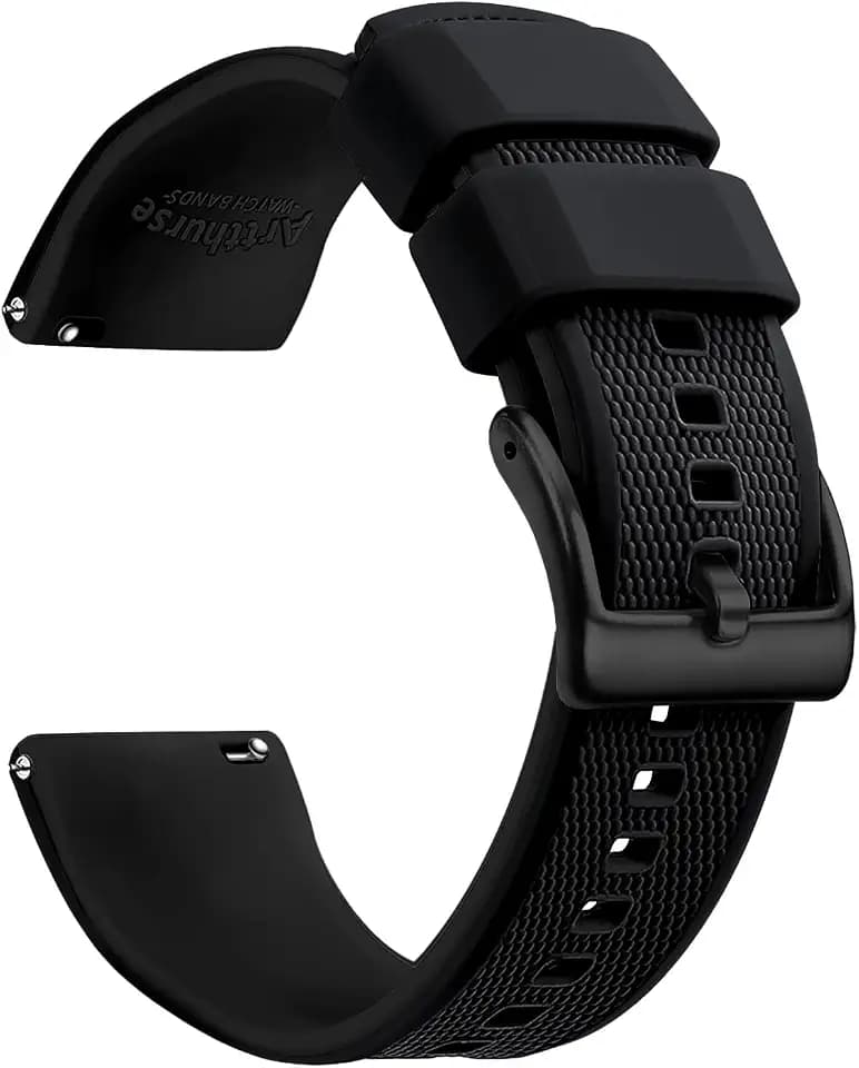 Silicone Watch Bands Quick Release 18mm, 20mm, 22mm for Men and Women Replacement Rubber Watch Band Soft Breathable Waterproof Sport Watchbands Straps