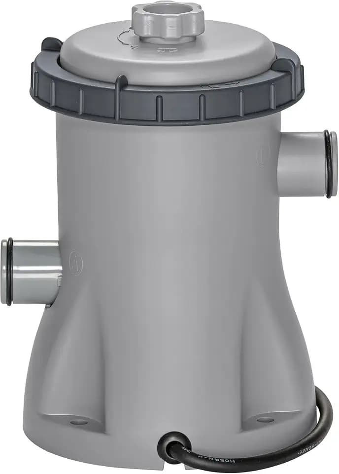 Bestway 330 GPH Filter Pump for Above Ground Swimming Pool with Type I Cartridge