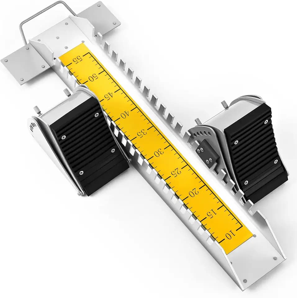 VioraWhite Starting Block 6 Angle Sprinter Pedals Adjustable Track and Field Accessories Running Blocks for Cinder Track Plastic Runway Athletes Runners